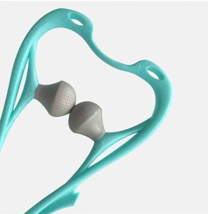 Manual Double-Ball Neck Massager
